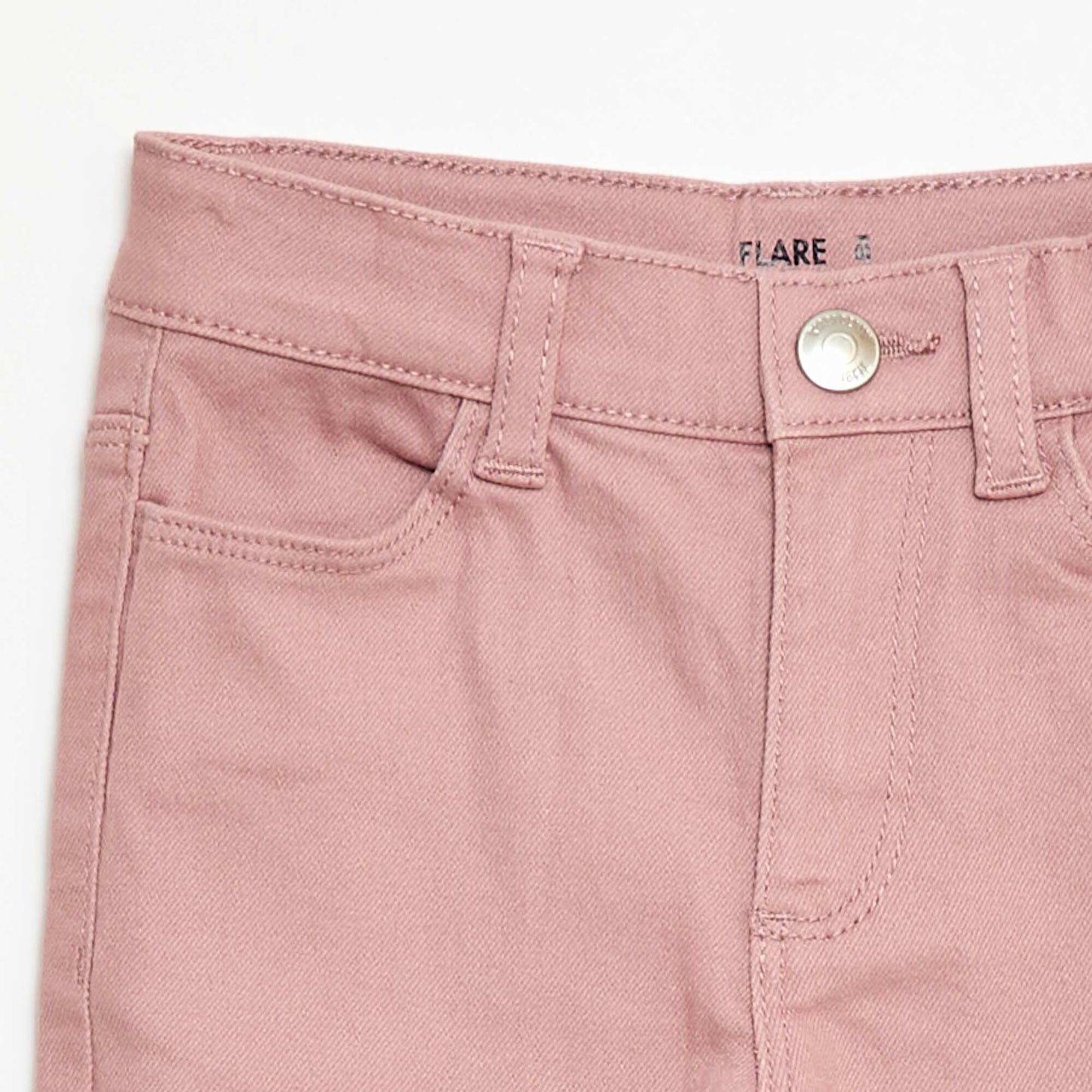 Pantalon flare - Coupe + ajustée ROSE