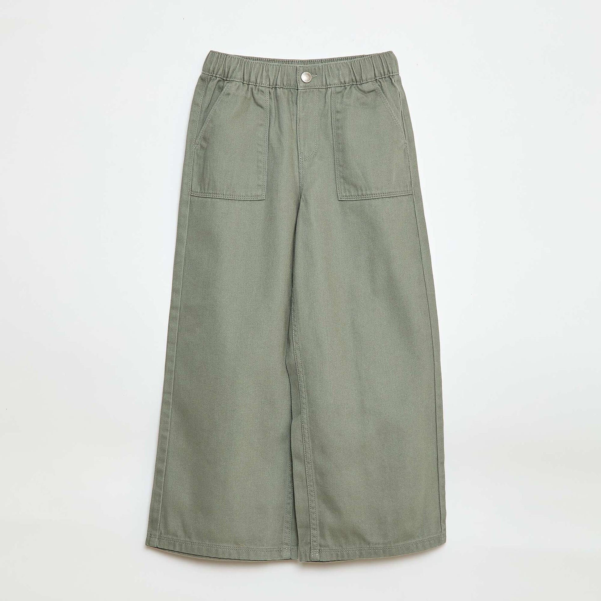 Pantalon wide leg - Coupe + confortable VERT