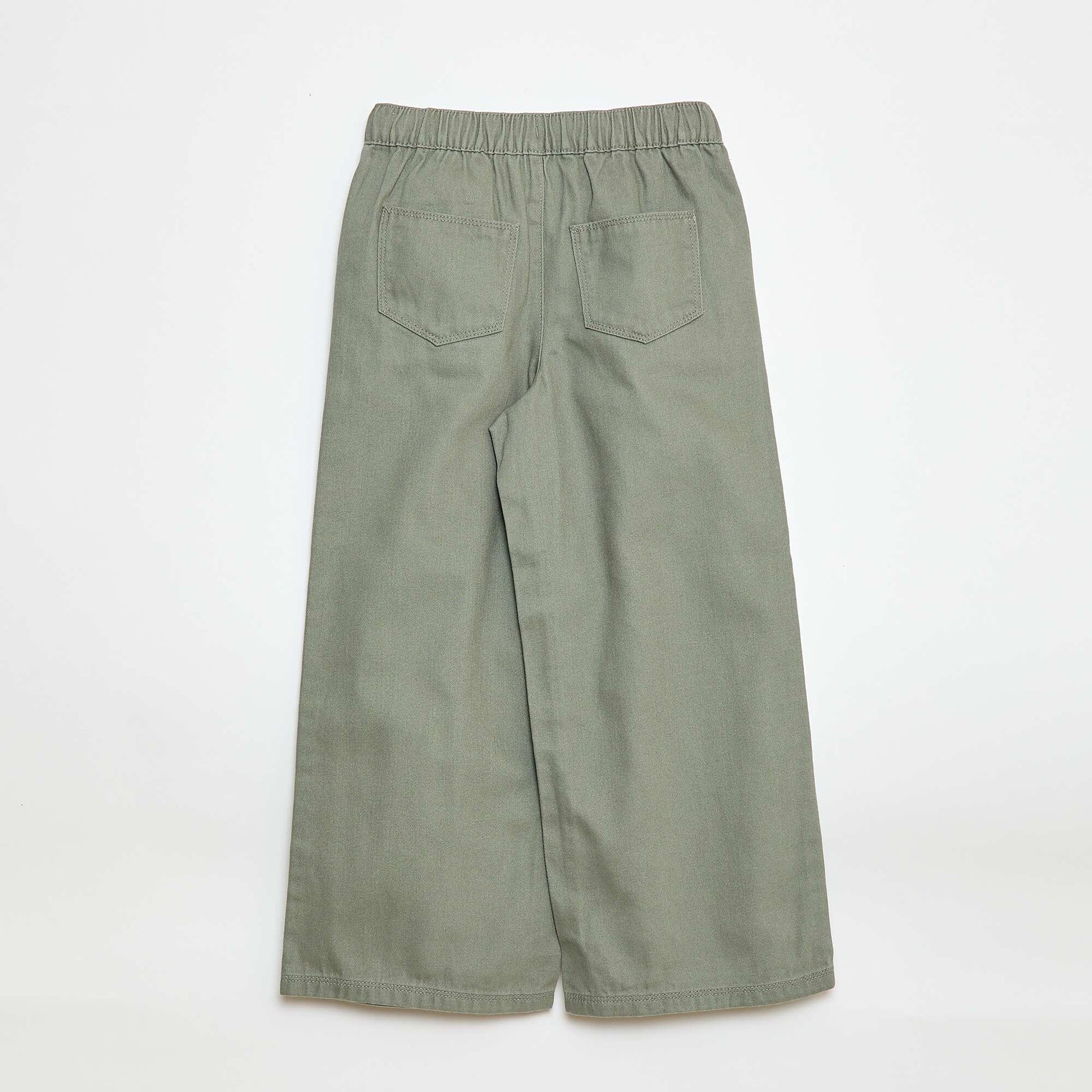Pantalon wide leg - Coupe + confortable VERT