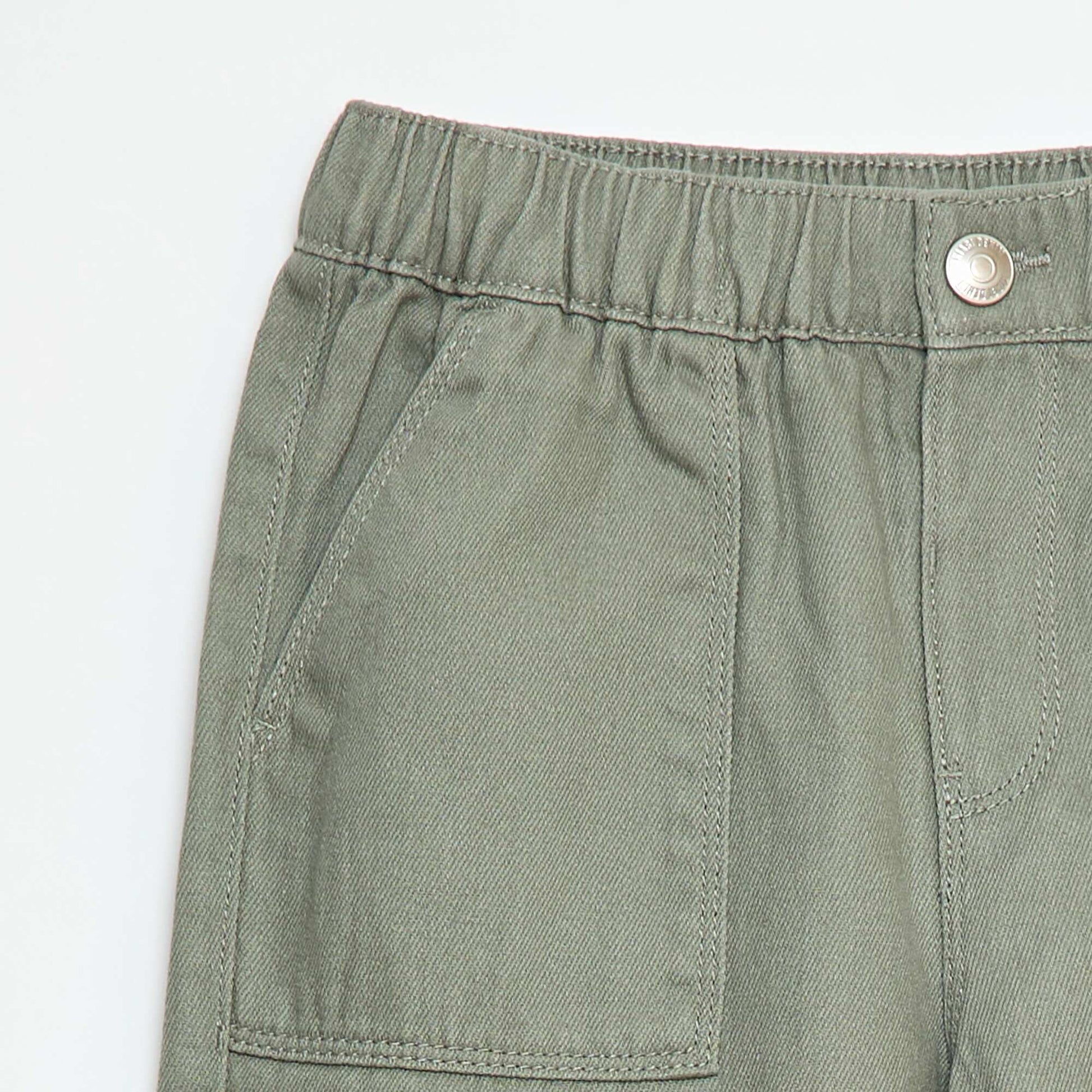 Pantalon wide leg - Coupe + confortable VERT
