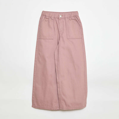 Pantalon wide leg - Coupe + confortable ROSE