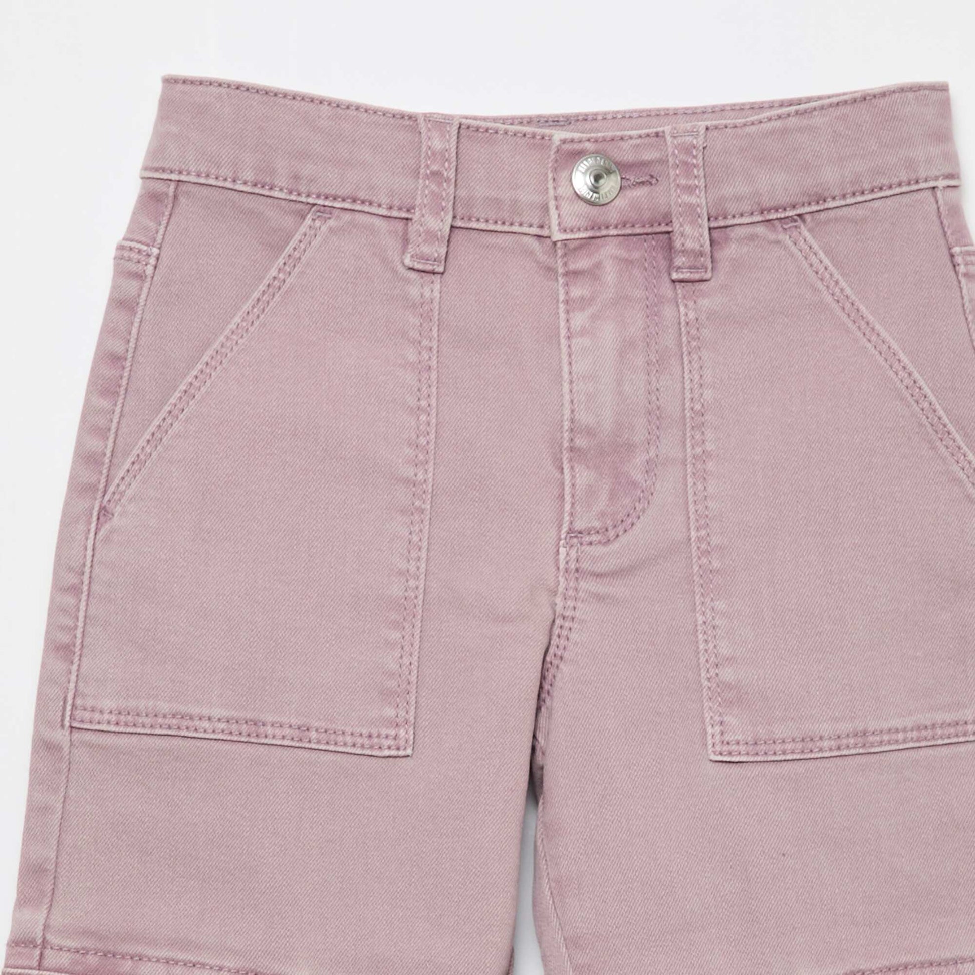 Pantalon en twill regular VIOLET