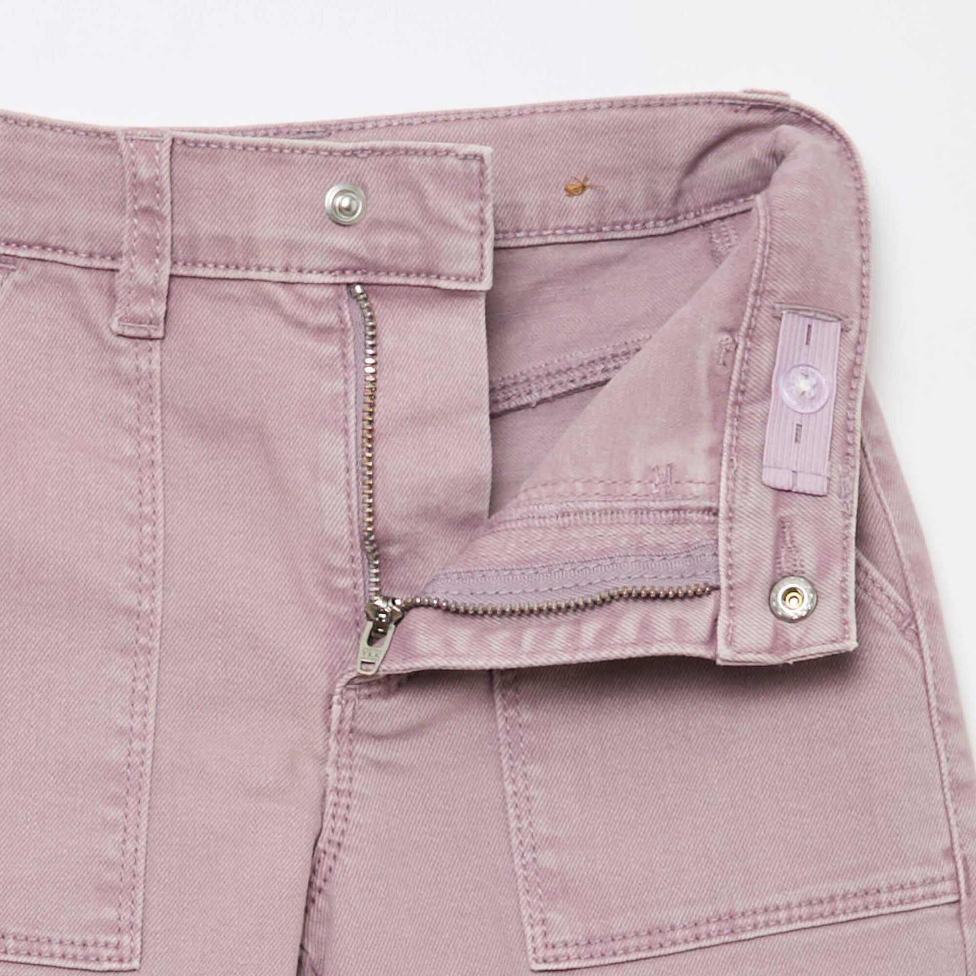 Pantalon en twill regular VIOLET