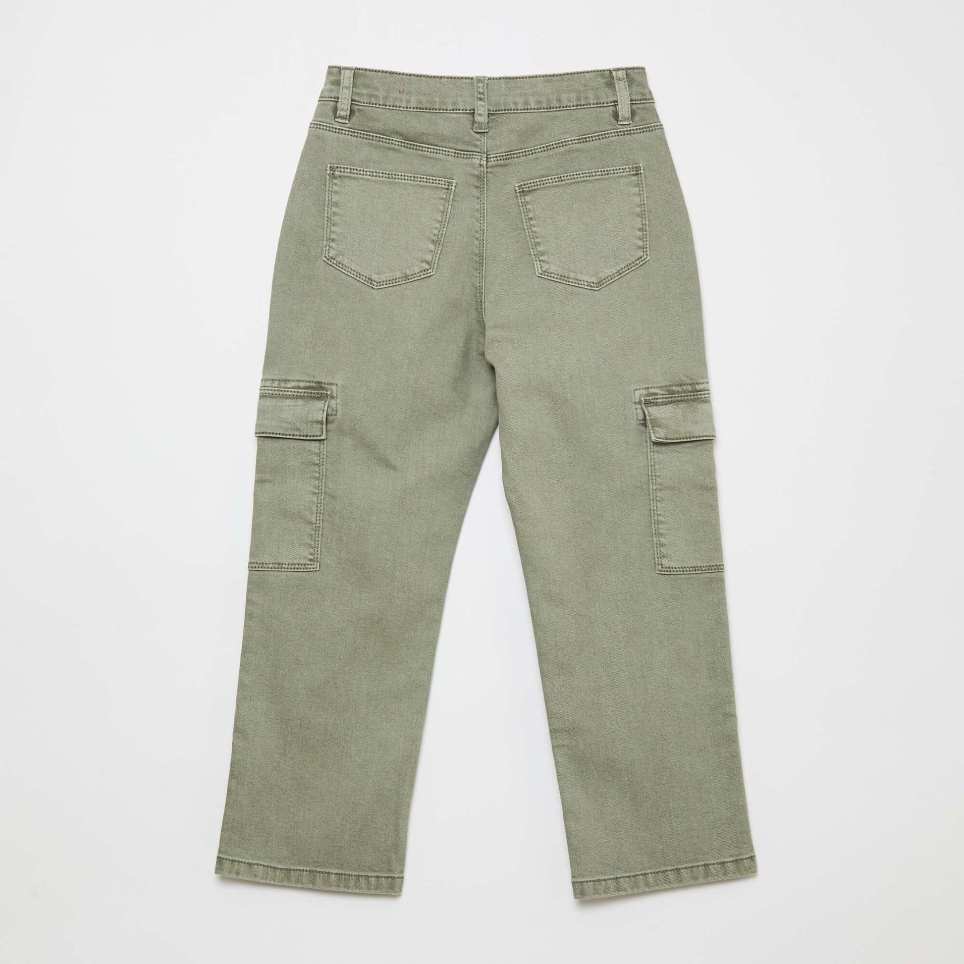 Pantalon multipoche - Coupe + confortable VERT