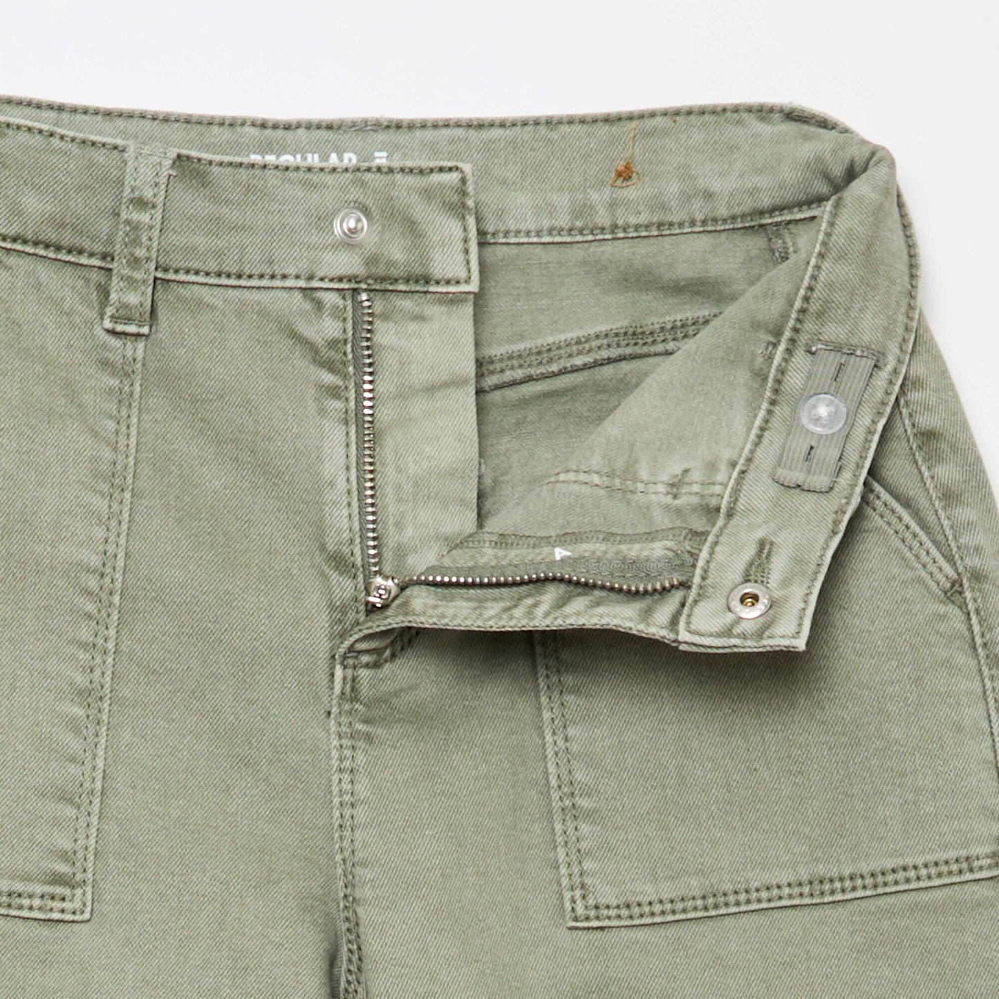 Pantalon multipoche - Coupe + confortable VERT