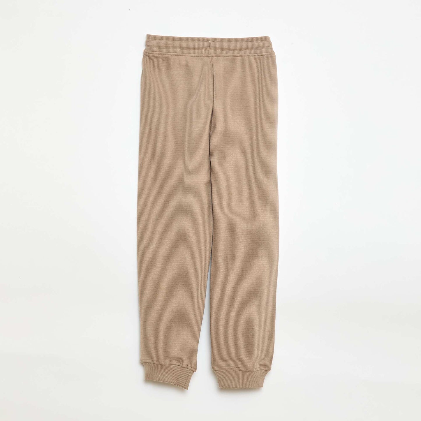 Jogging uni en molleton léger BEIGE