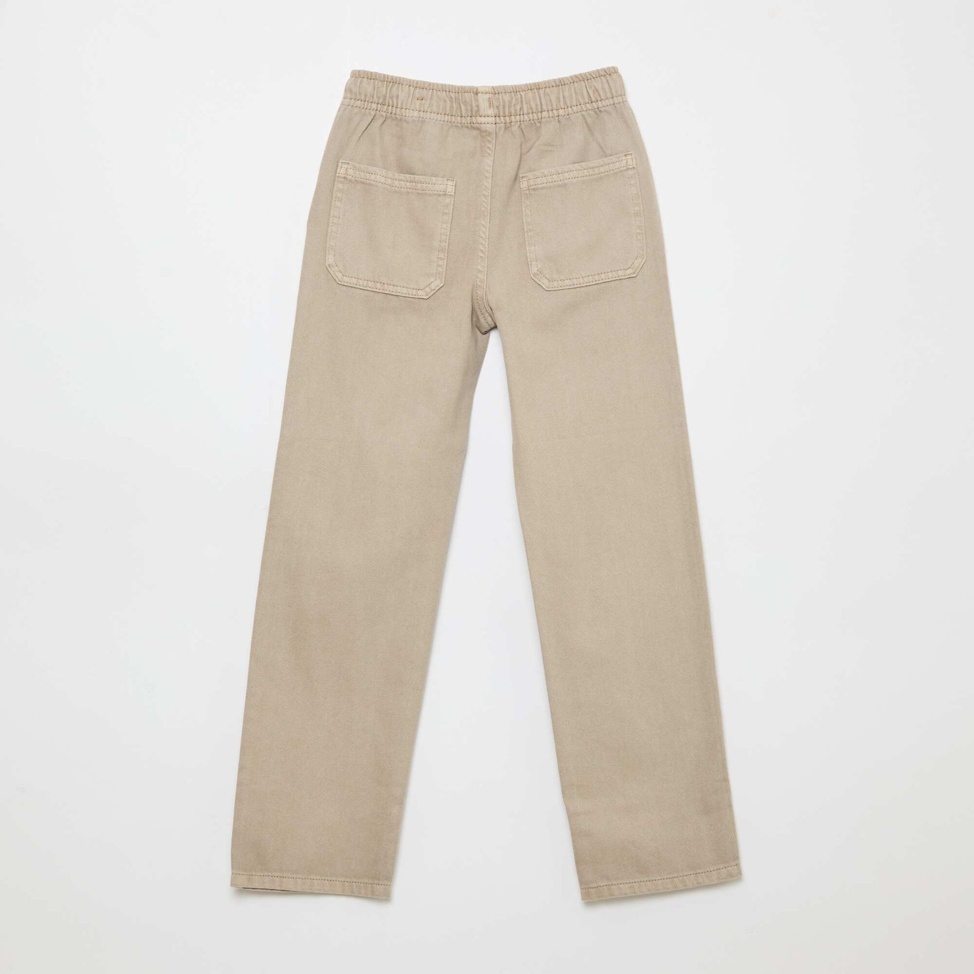 Pantalon poches rectangulaires - Coupe + ajustée BEIGE