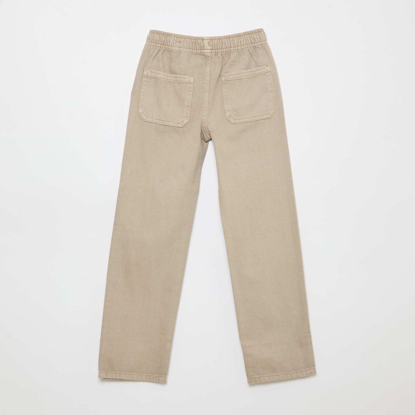 Pantalon poches rectangulaires - Coupe + ajustée BEIGE