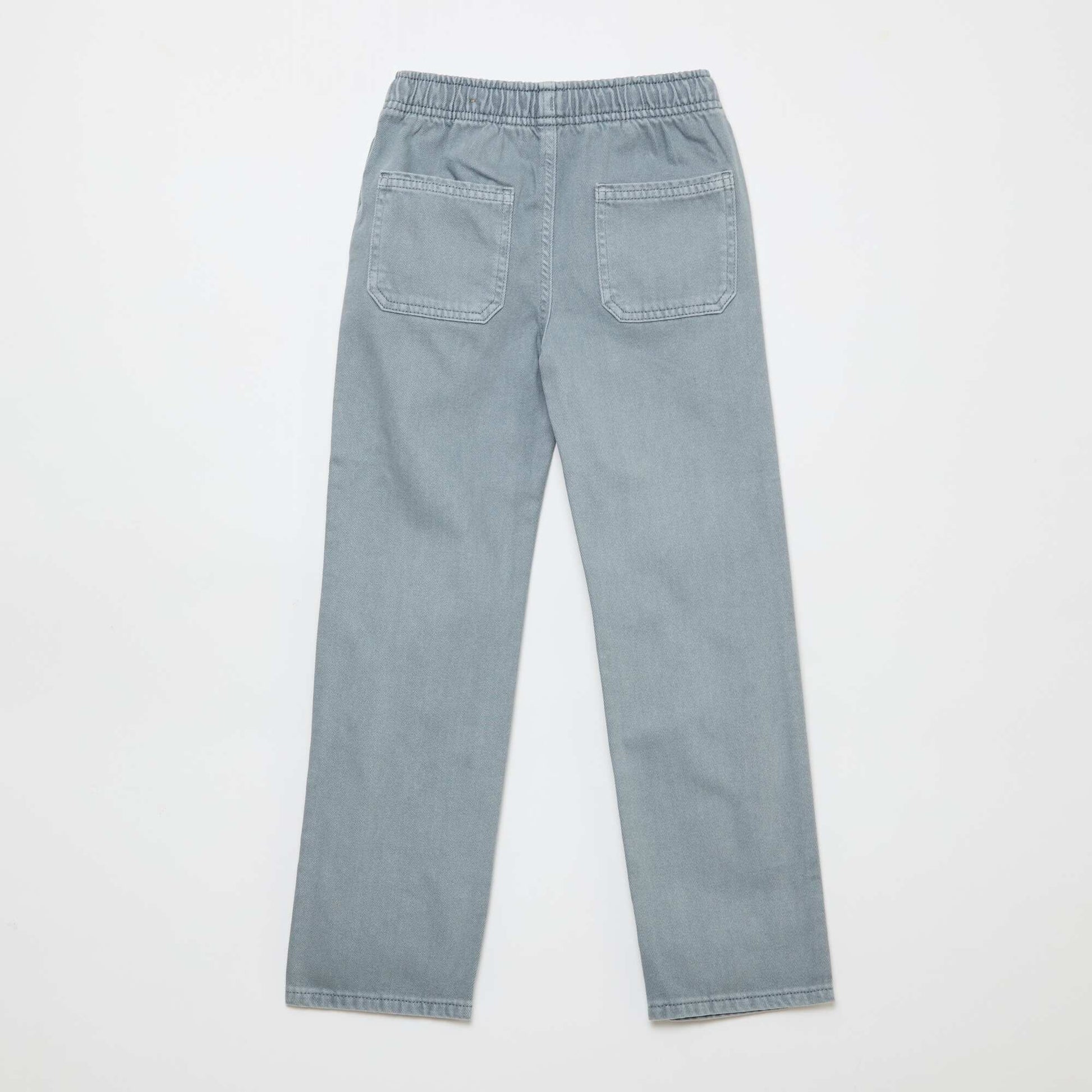 Pantalon poches rectangulaires - Coupe + ajustée BLEU