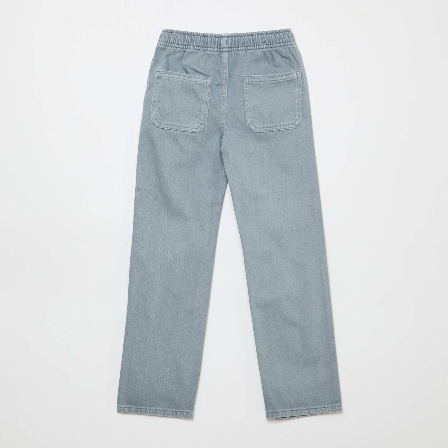 Pantalon poches rectangulaires - Coupe + ajustée BLEU