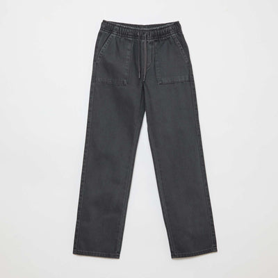 Pantalon poches rectangulaires - Coupe + ajustée NOIR