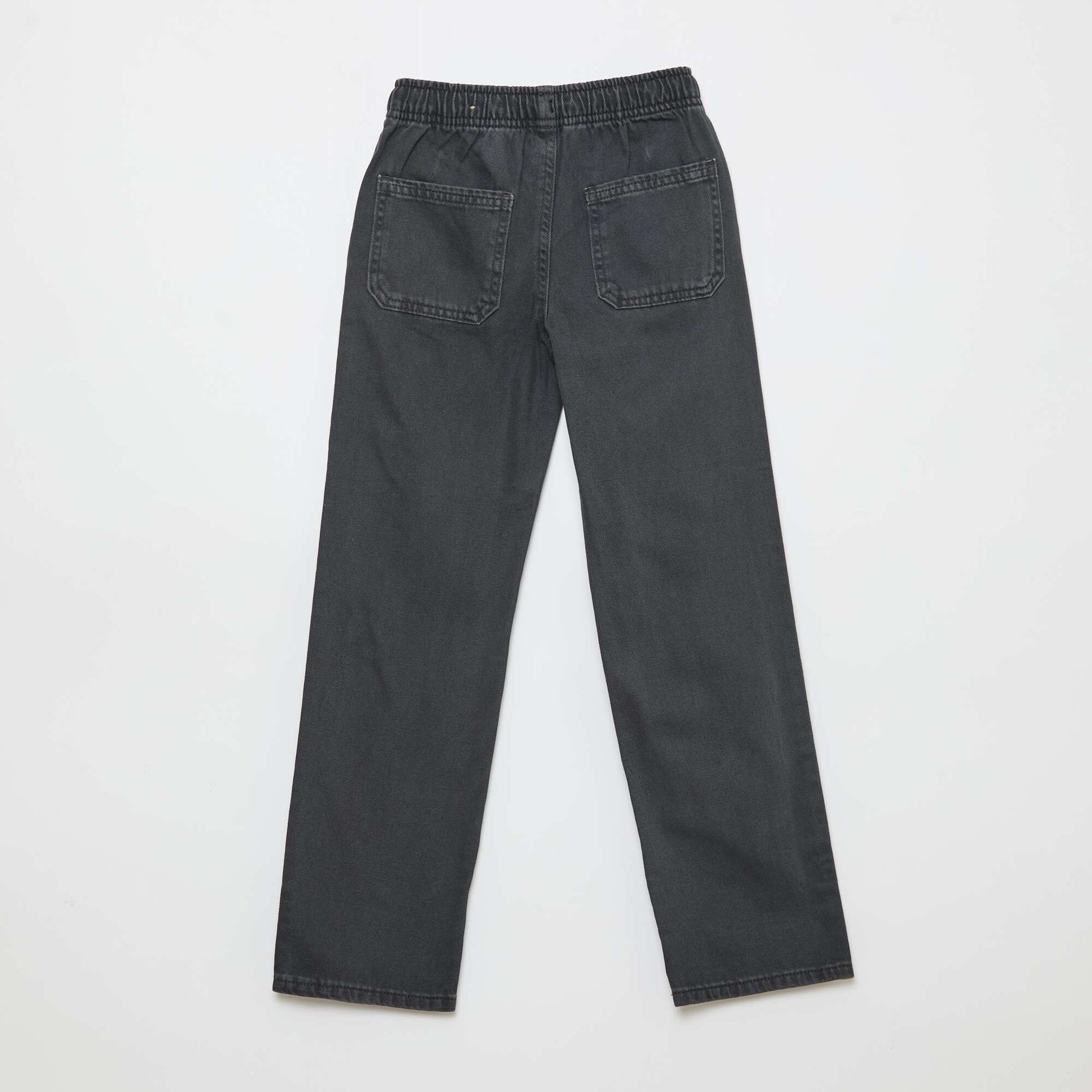 Pantalon poches rectangulaires - Coupe + ajustée NOIR