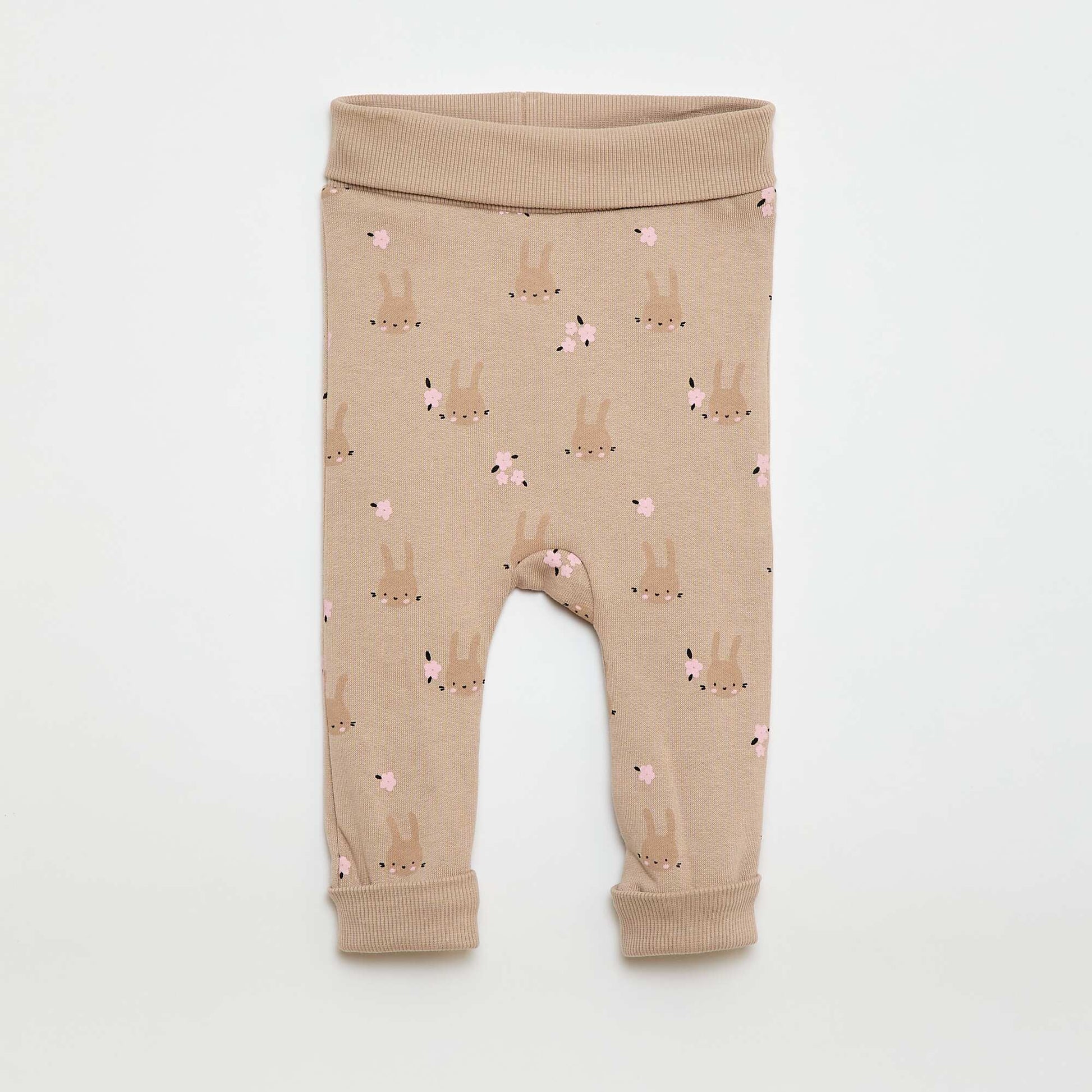 Ensemble de jogging sweat volanté + pantalon - 2 pièces BEIGE