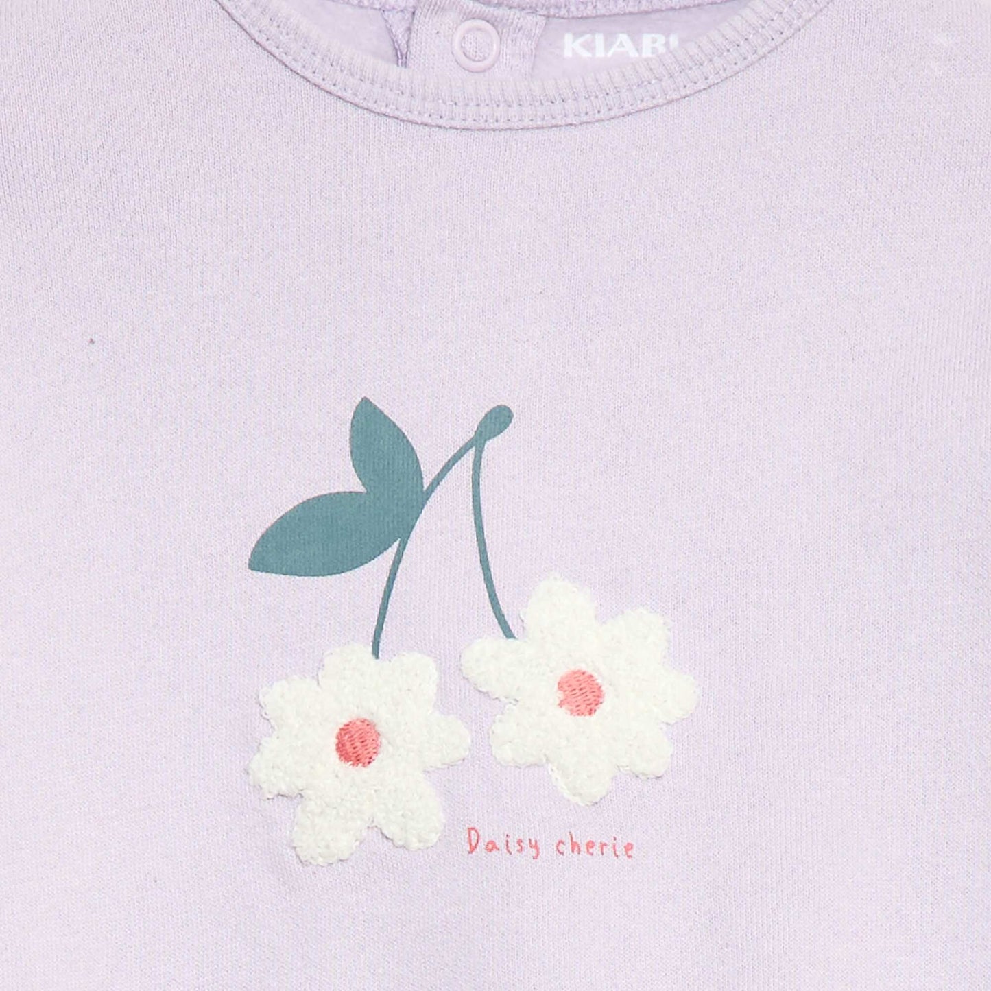 Ensemble sweat + jogging fantaisie VIOLET