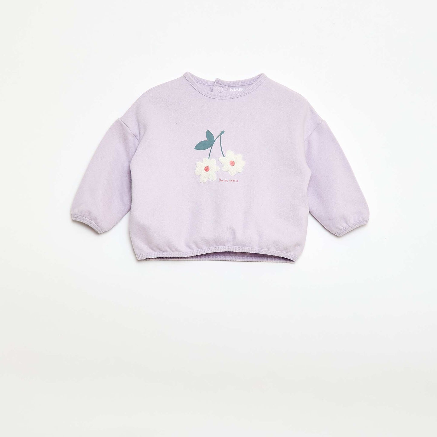 Ensemble sweat + jogging fantaisie VIOLET