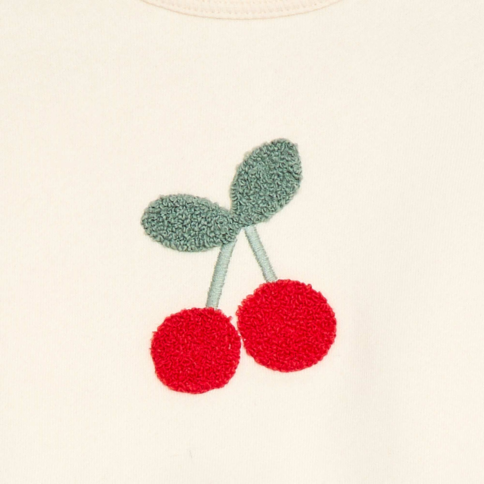 Ensemble sweat + jogging fantaisie BLANC