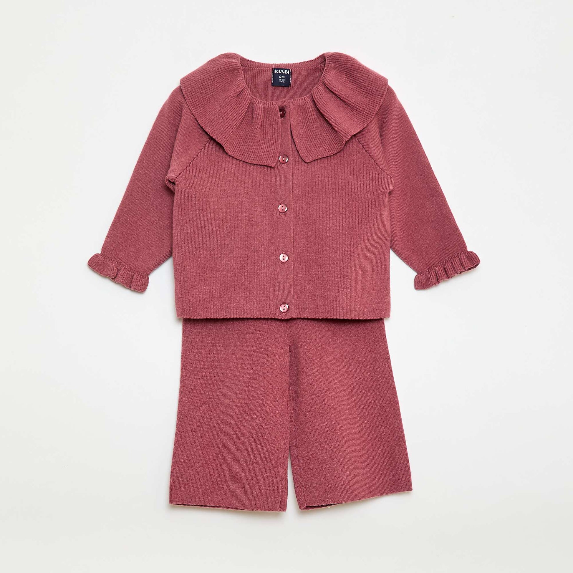 Ensemble en maille douce - 2 pièces ROSE