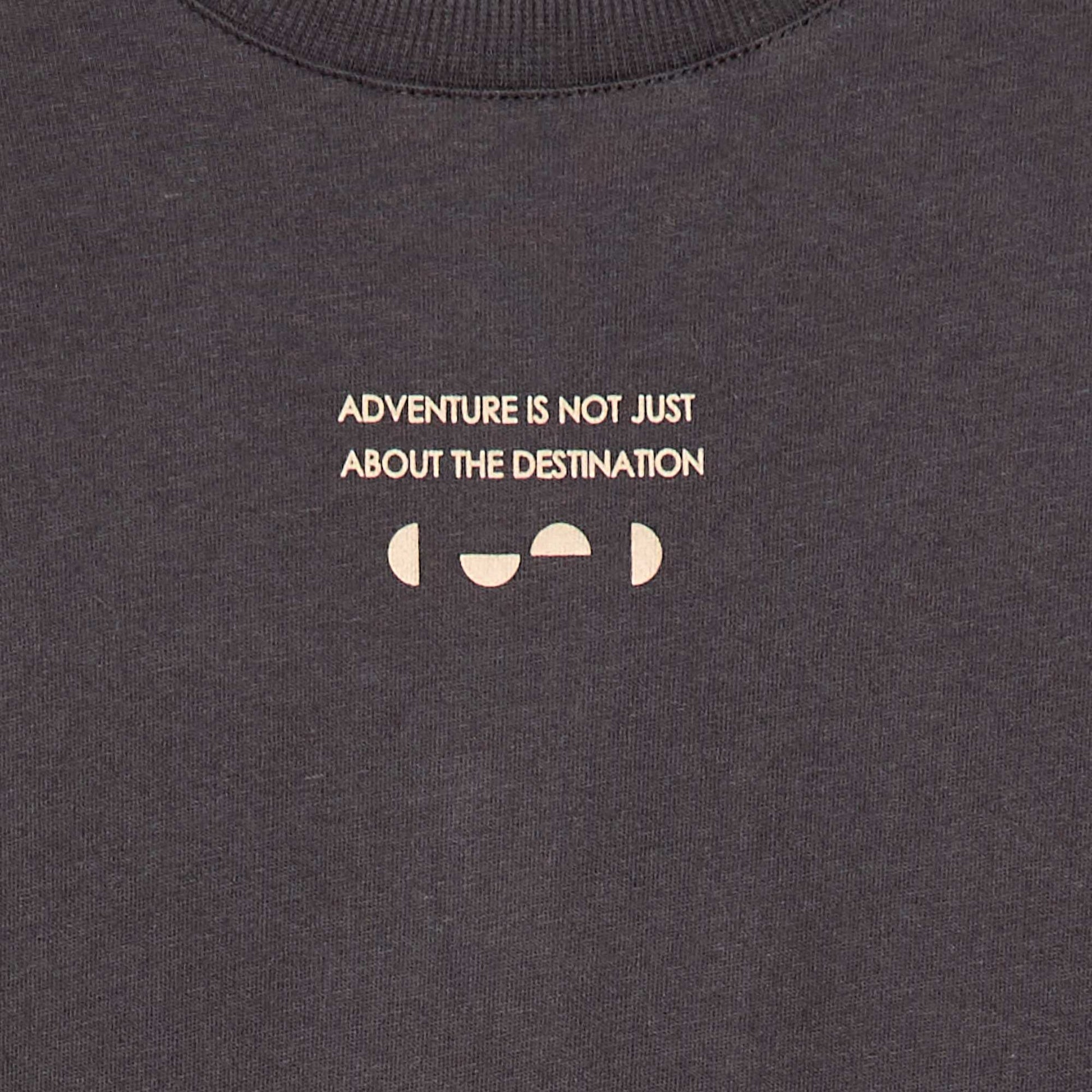 T-shirt effet 2-en-1 à manches longues GRIS