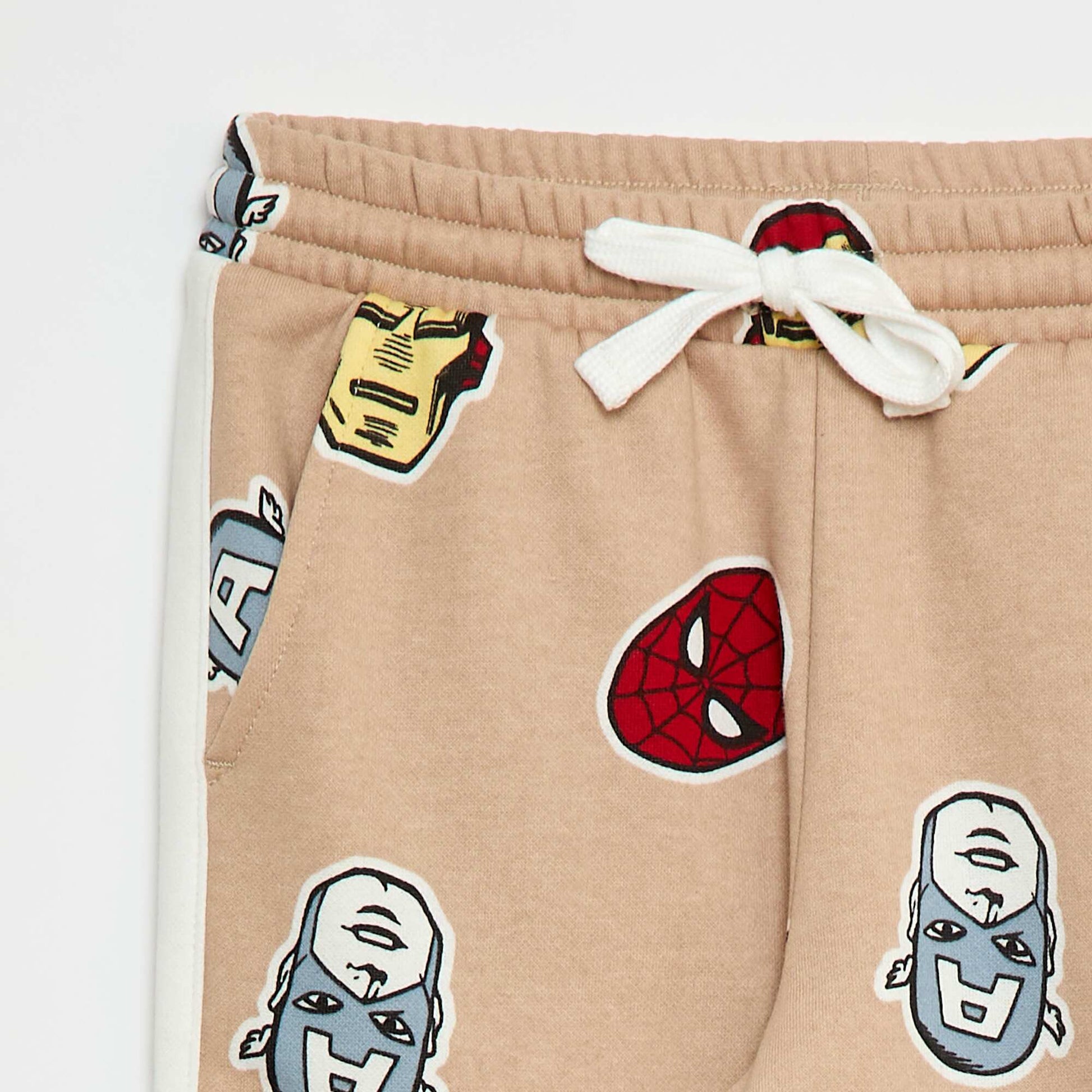 Pantalon jogging 'Marvel' BEIGE