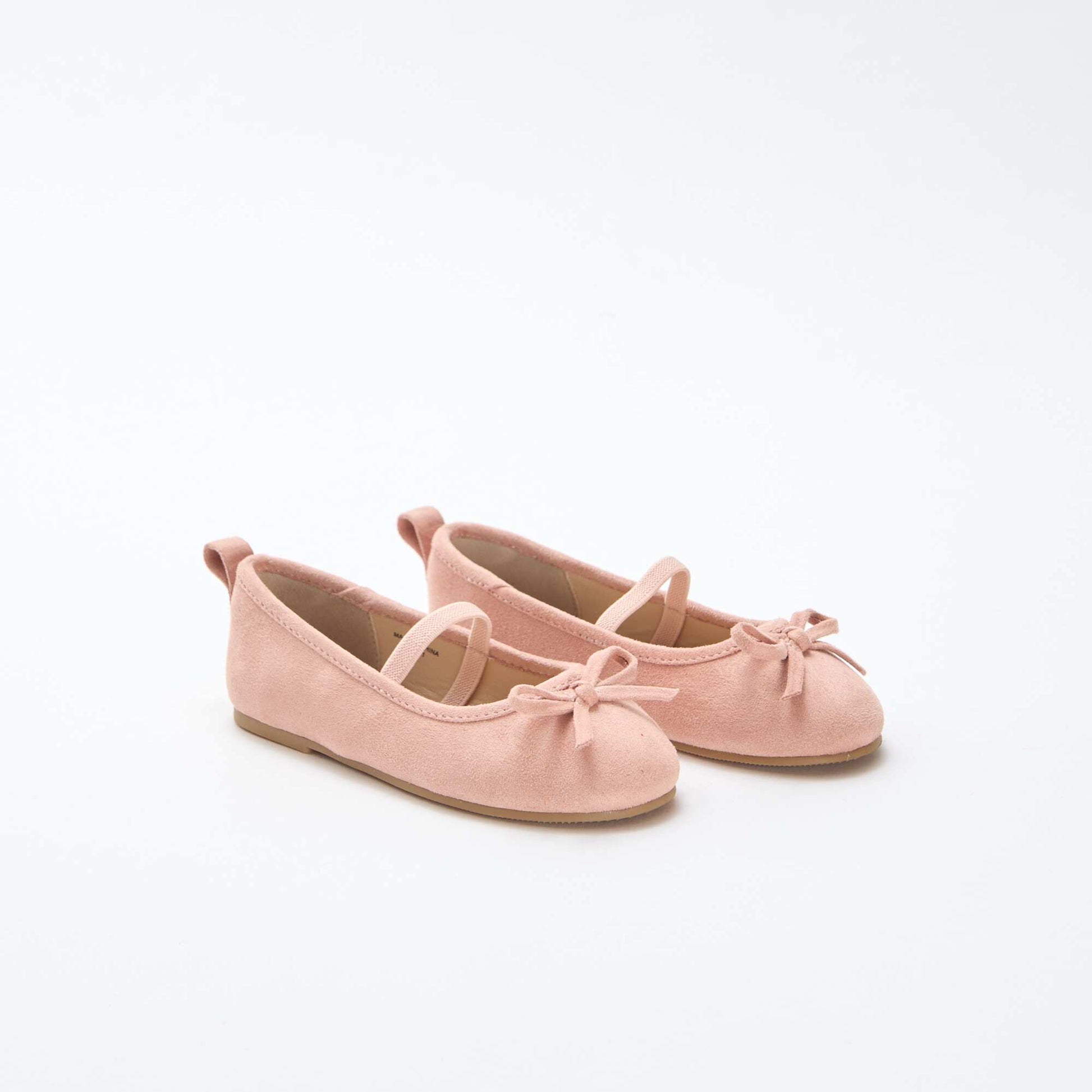 Ballerines en suédine à bride ROSE