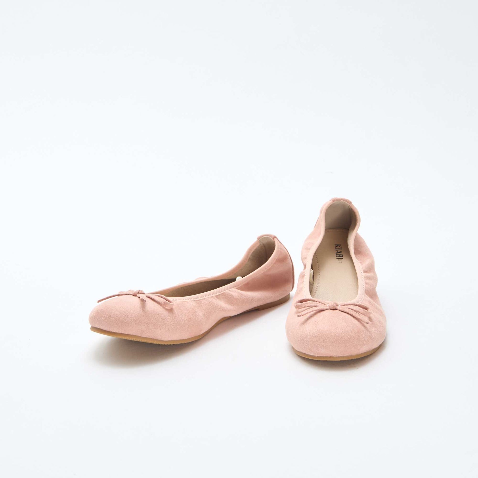 Ballerines plates unies ROSE
