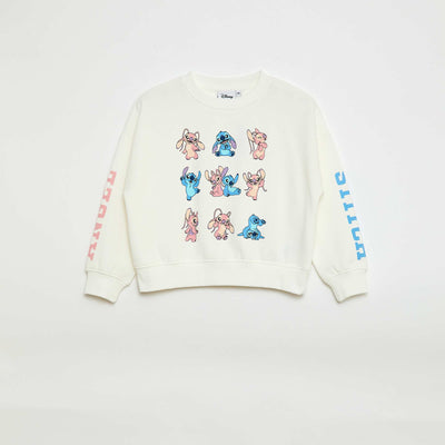 Sweat 'Stitch' 'Disney' BLANC