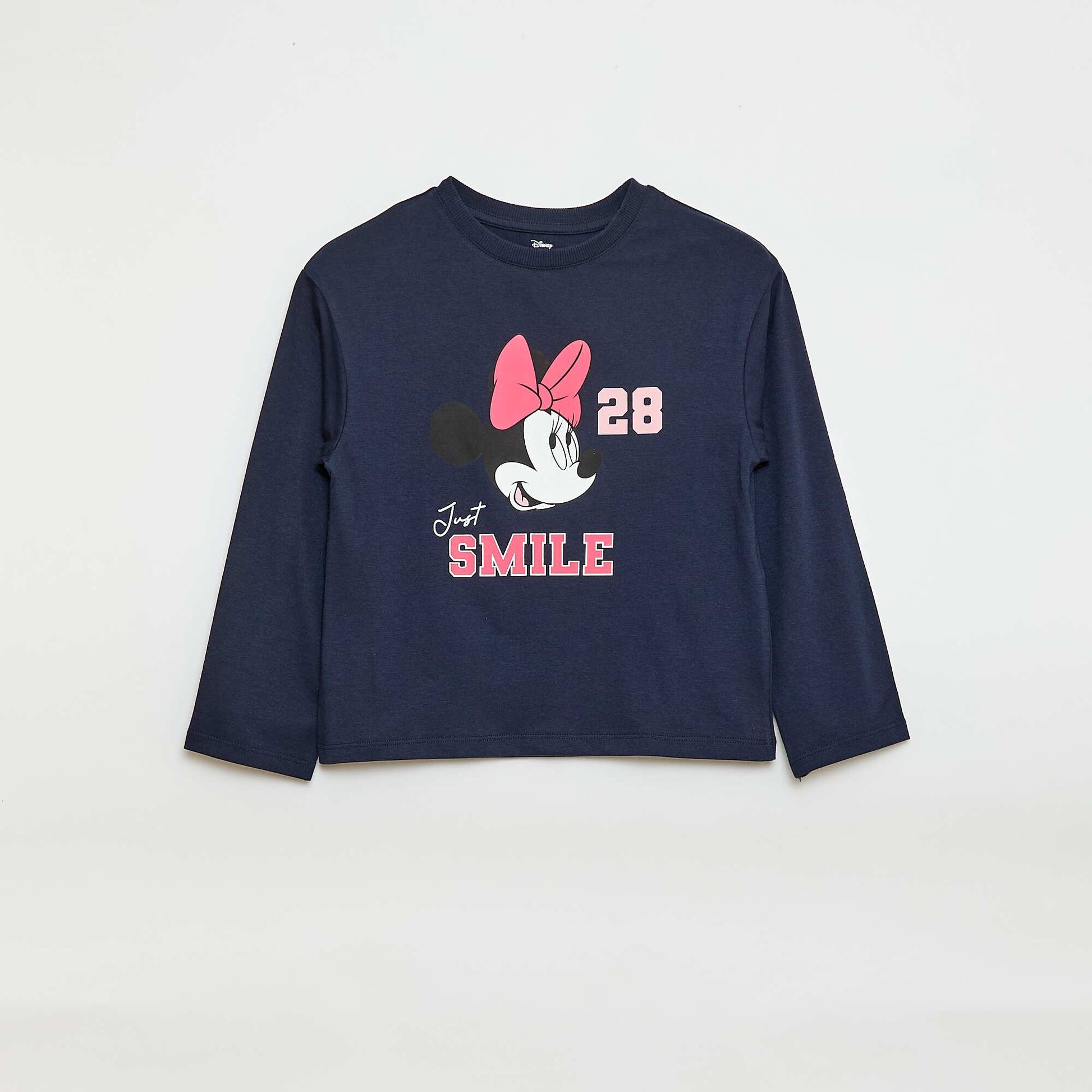 Tee-shirt 'Stitch' 'Disney' à manches longues BLEU