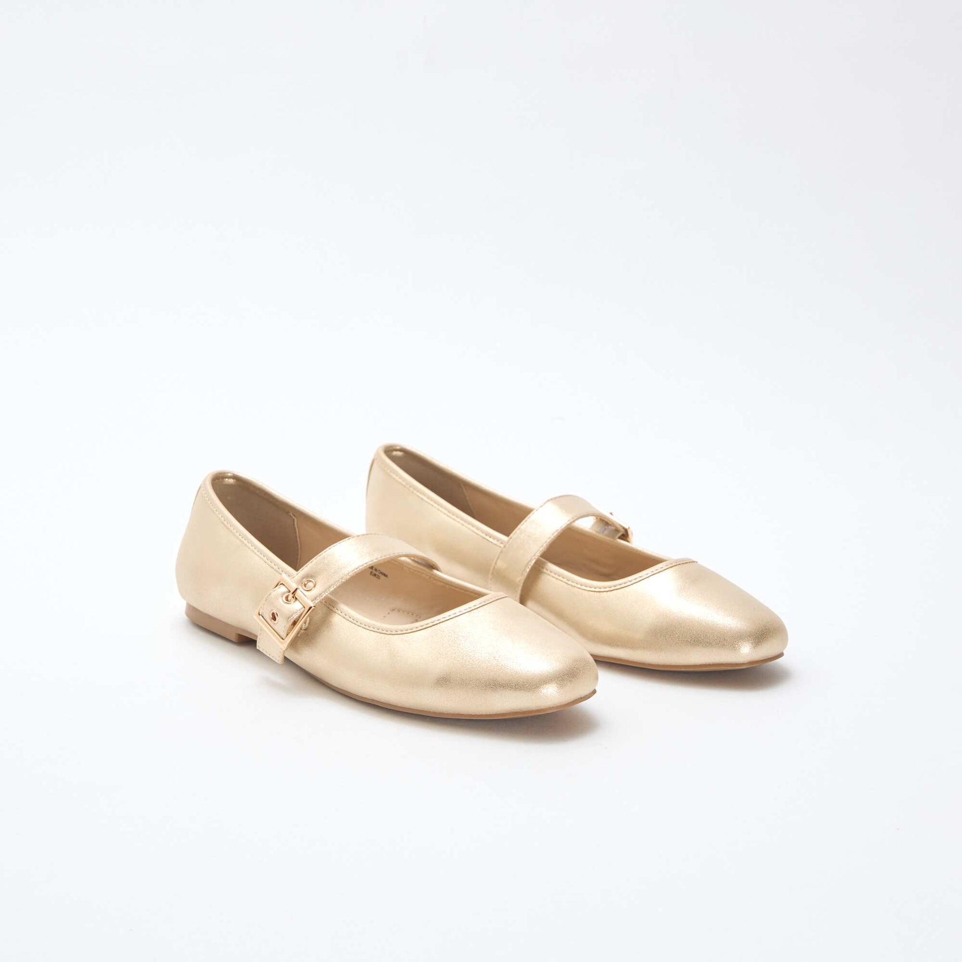 Ballerines dorées à brides DORé