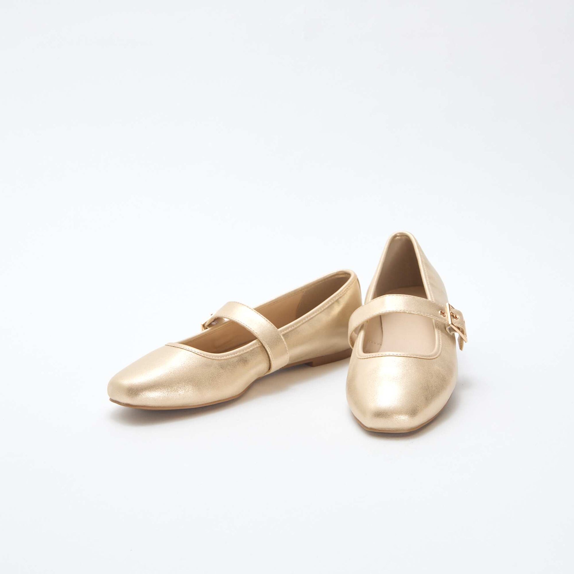 Ballerines dorées à brides DORé