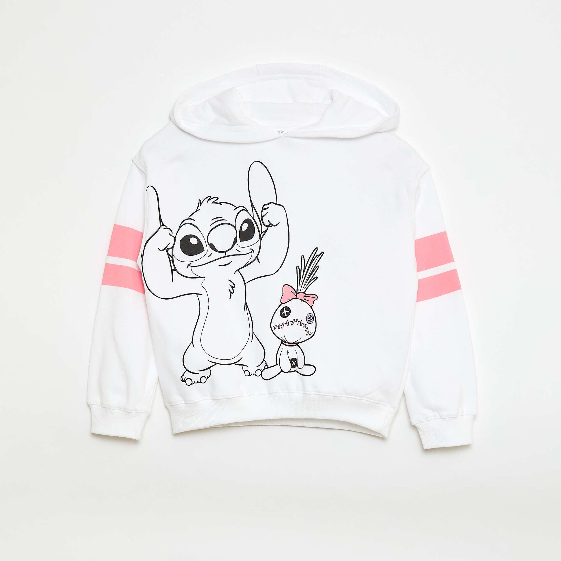Sweat à capuche 'Stitch' de 'Disney' BLANC
