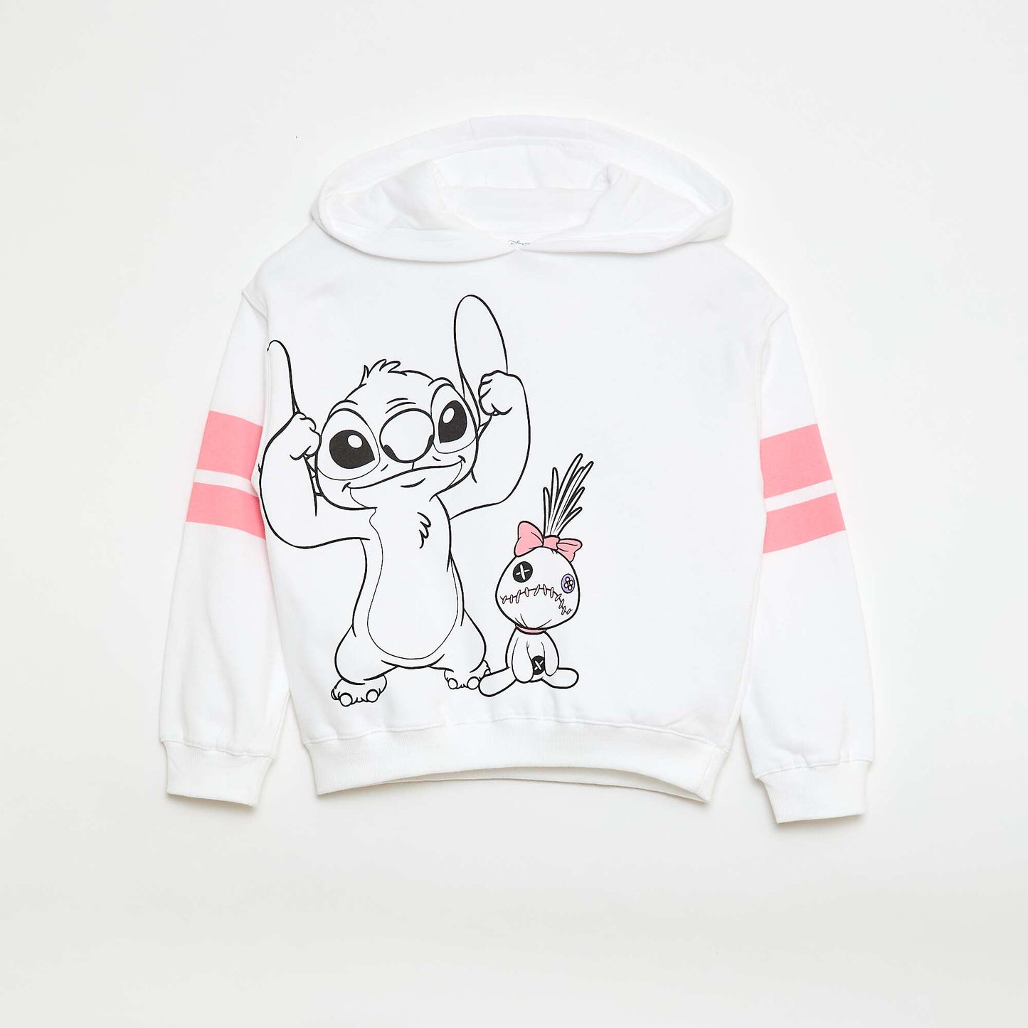 Sweat à capuche 'Stitch' de 'Disney' BLANC