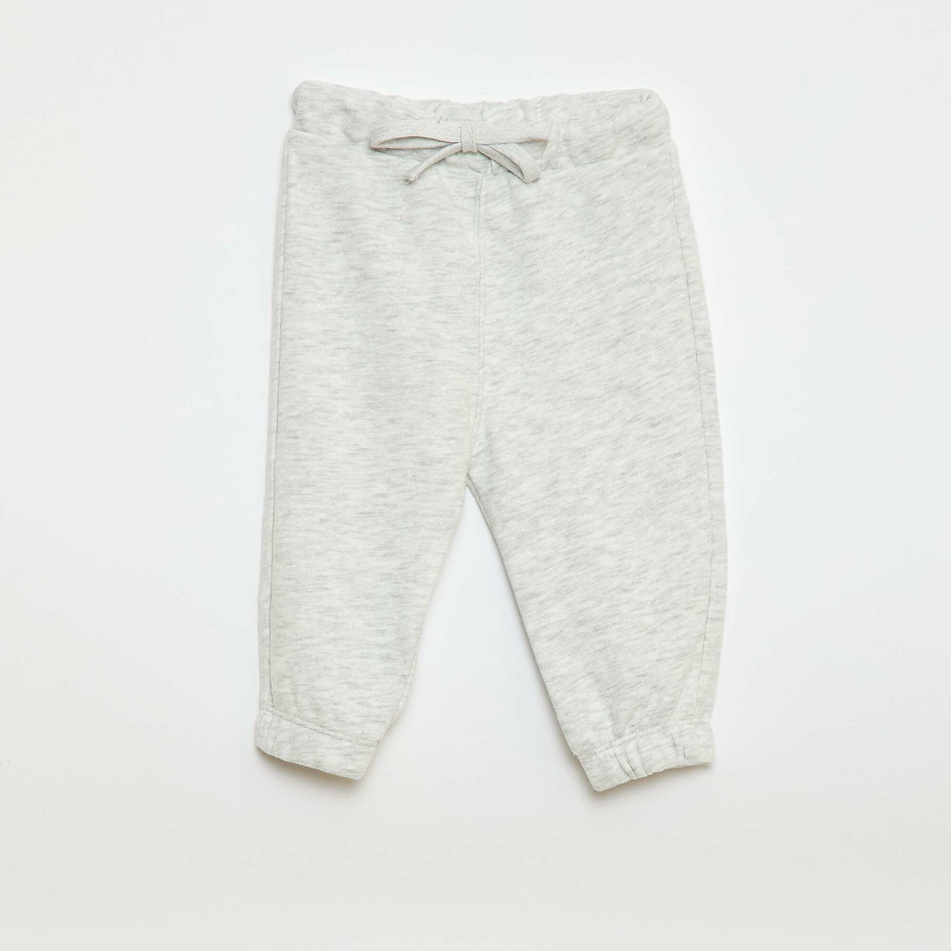 Pantalon jogging en french terry GRIS