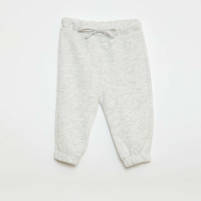 Pantalon jogging en french terry GRIS