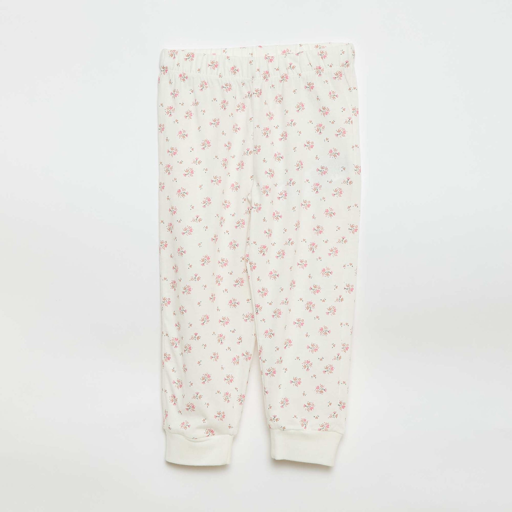 Ensemble pyjama long 'Tic Tac' 'Disney' - 2 pièces ROSE