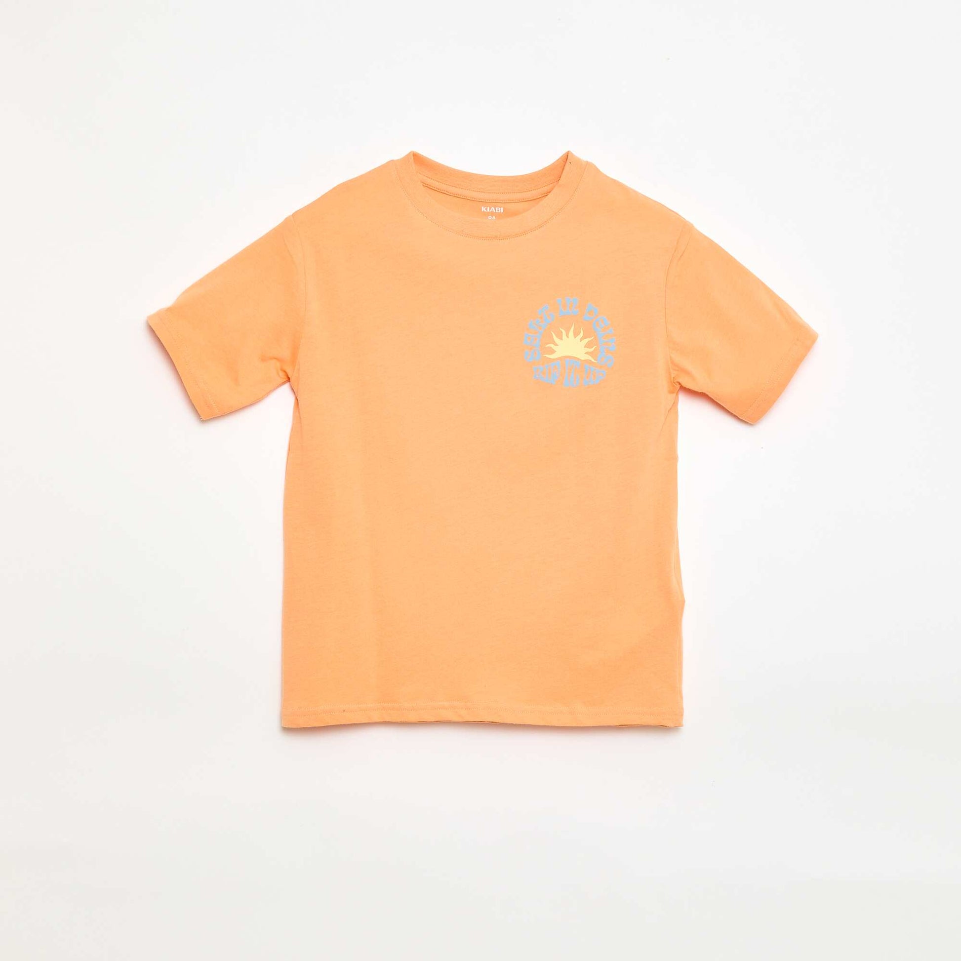 T-shirt à manches courtes imprimé ORANGE