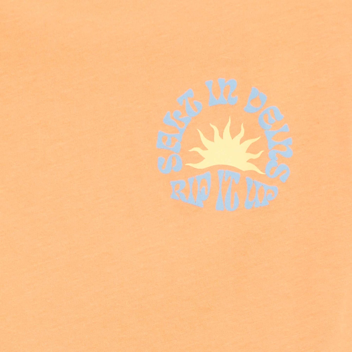 T-shirt à manches courtes imprimé ORANGE