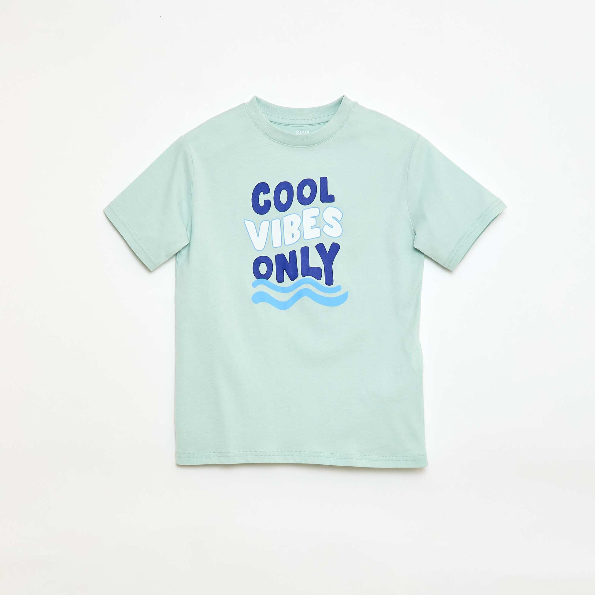T-shirt à manches courtes imprimé VERT