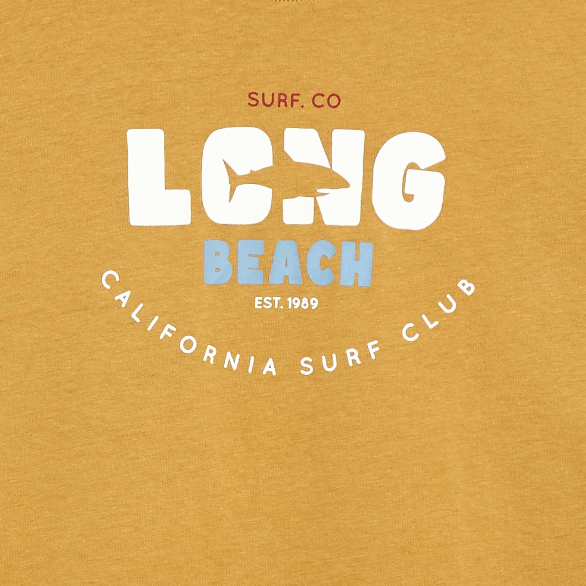 T-shirt à manches courtes imprimé JAUNE