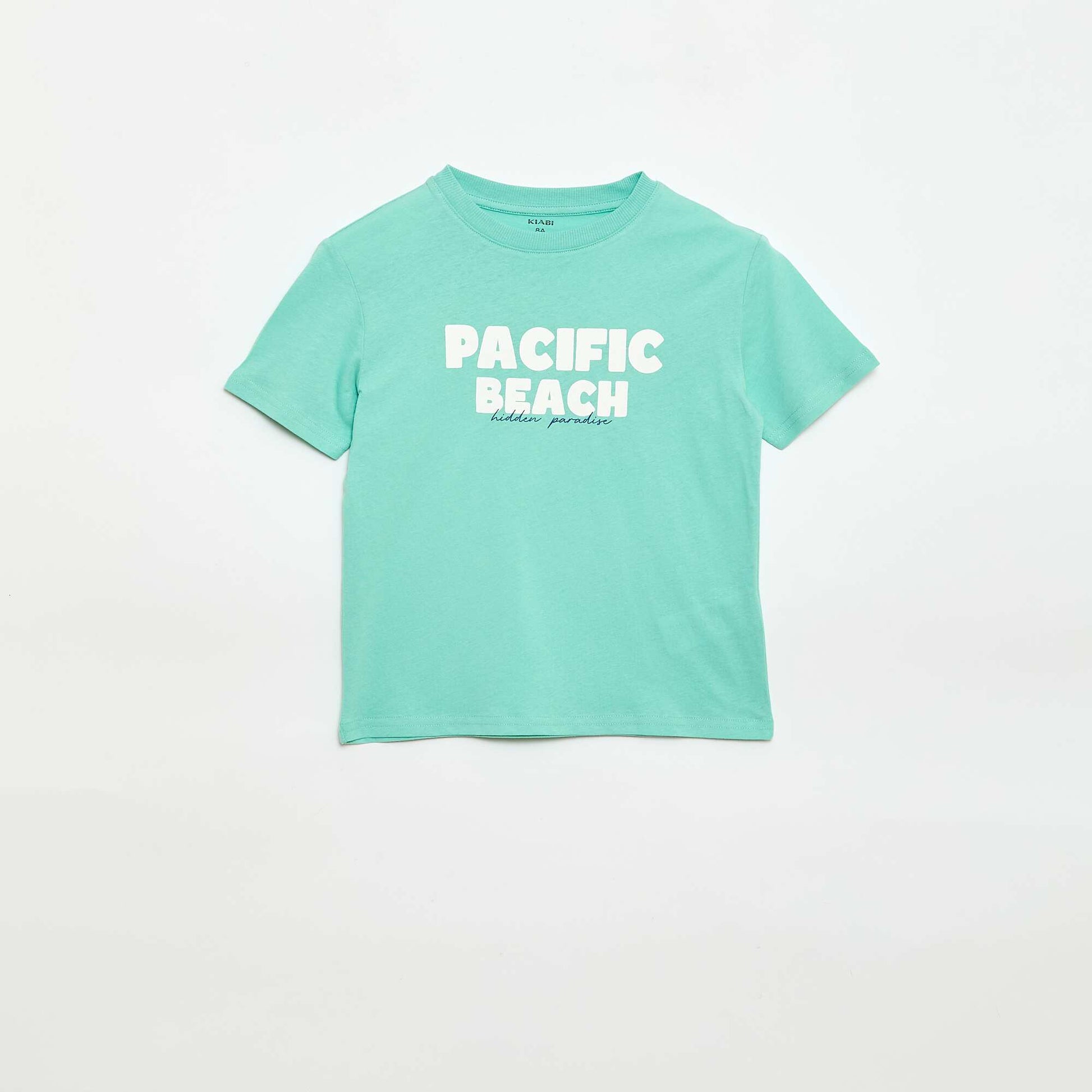 T-shirt à manches courtes imprimé VERT