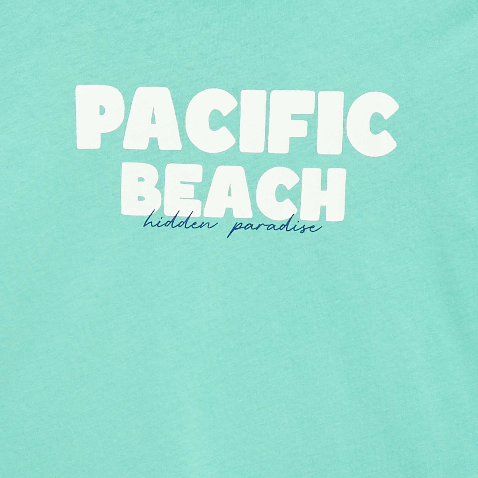 T-shirt à manches courtes imprimé VERT