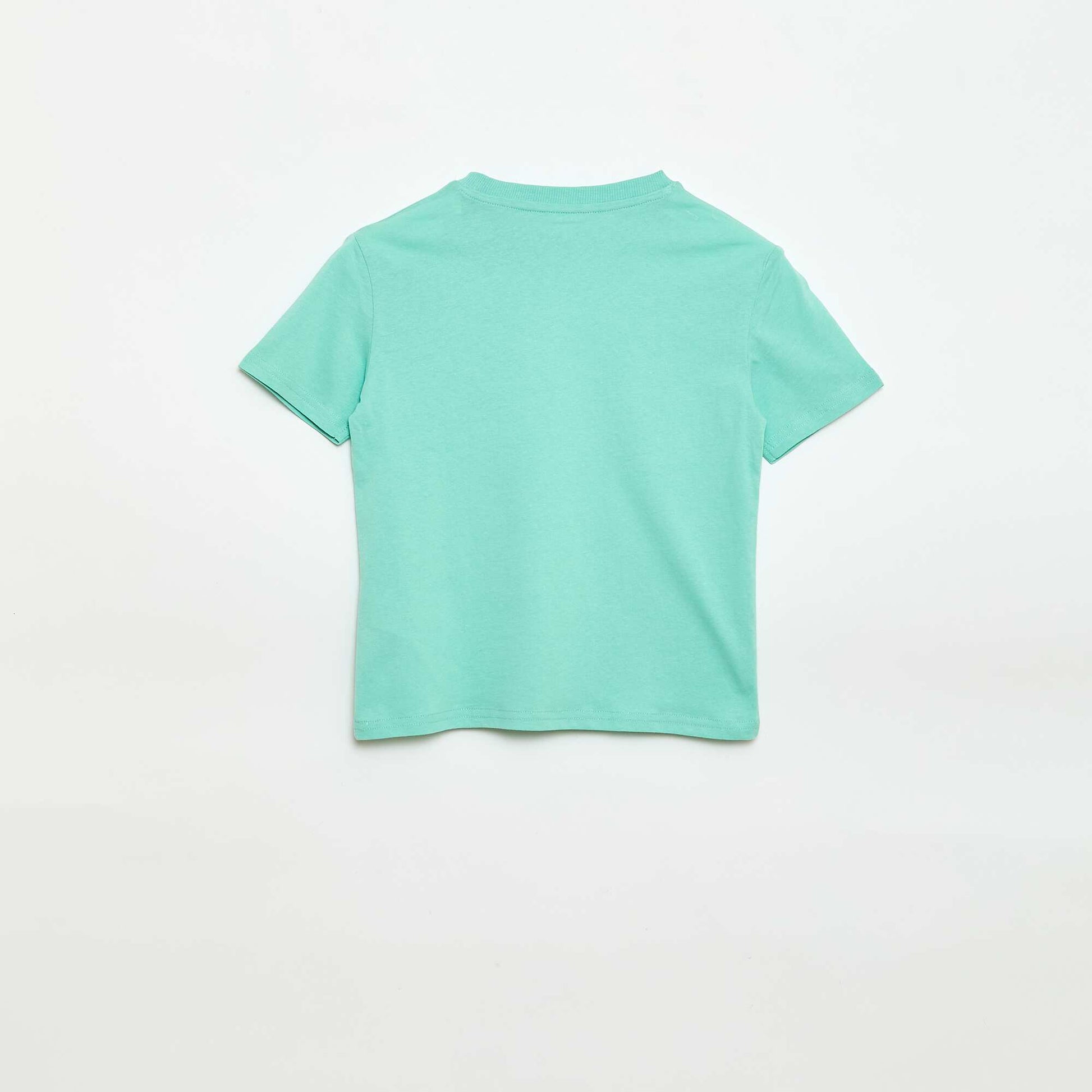 T-shirt à manches courtes imprimé VERT