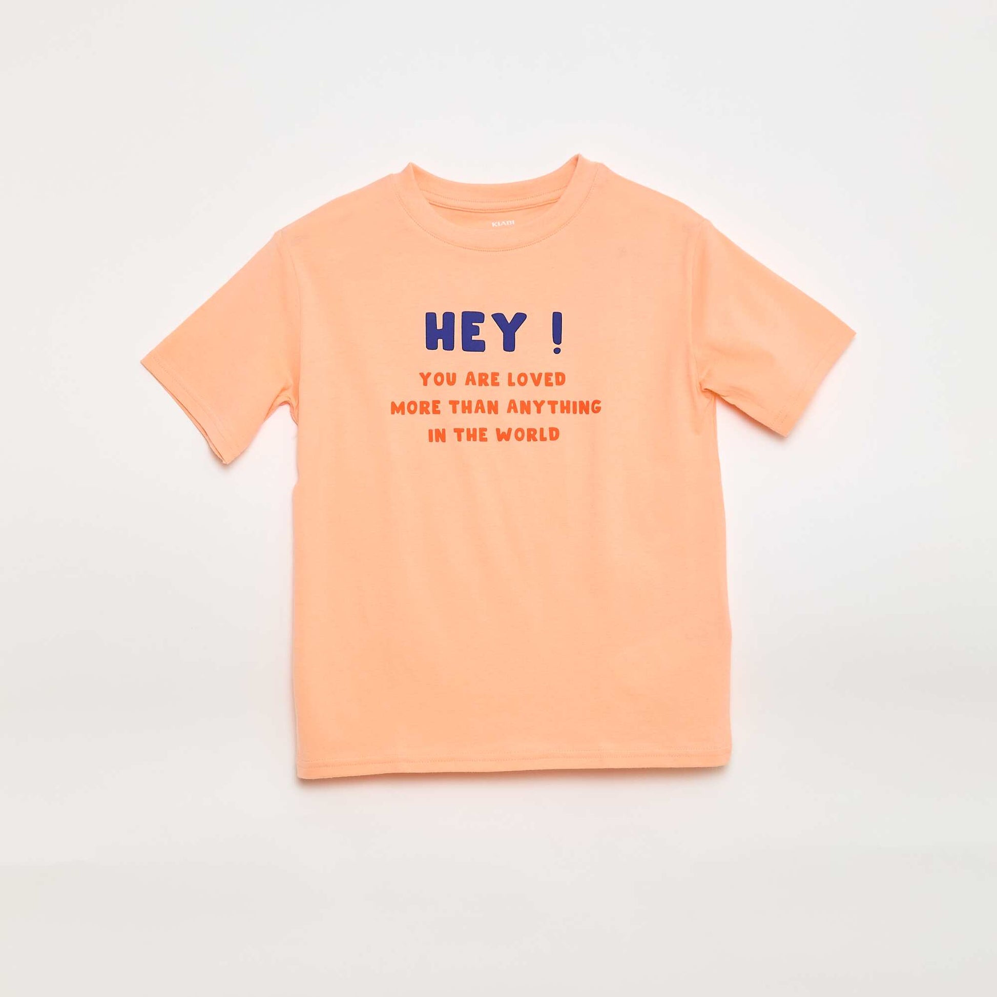T-shirt à manches courtes imprimé ORANGE