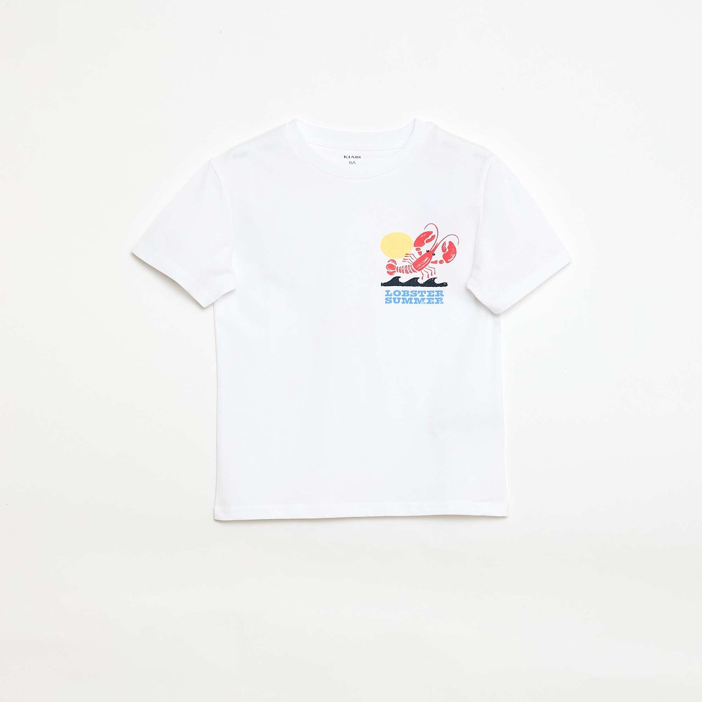 Lot de 3 t-shirts en coton BLANC