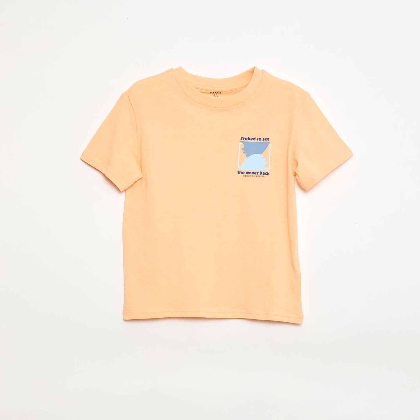 Lot de 3 t-shirts en coton ORANGE