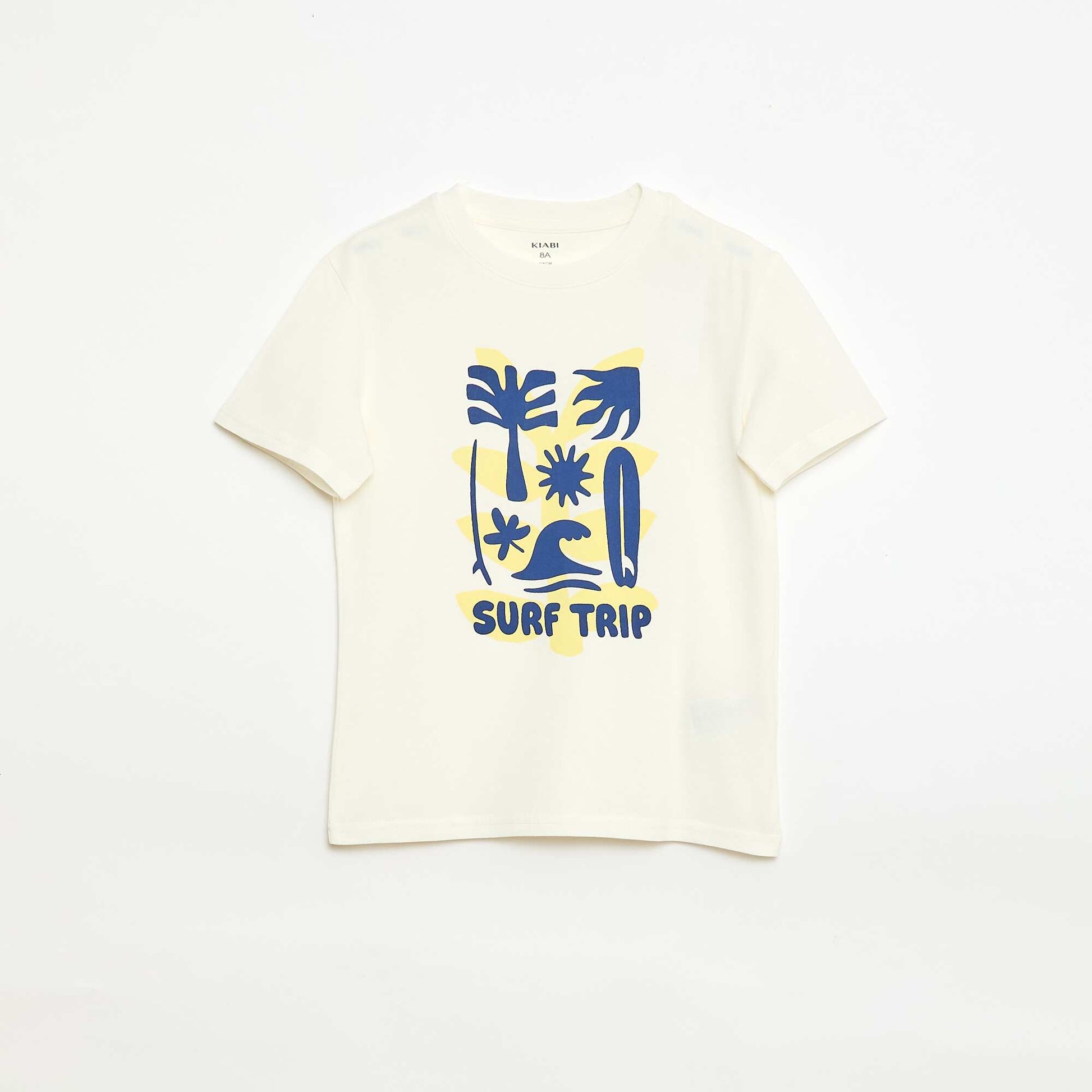 Lot de 3 t-shirts en coton JAUNE