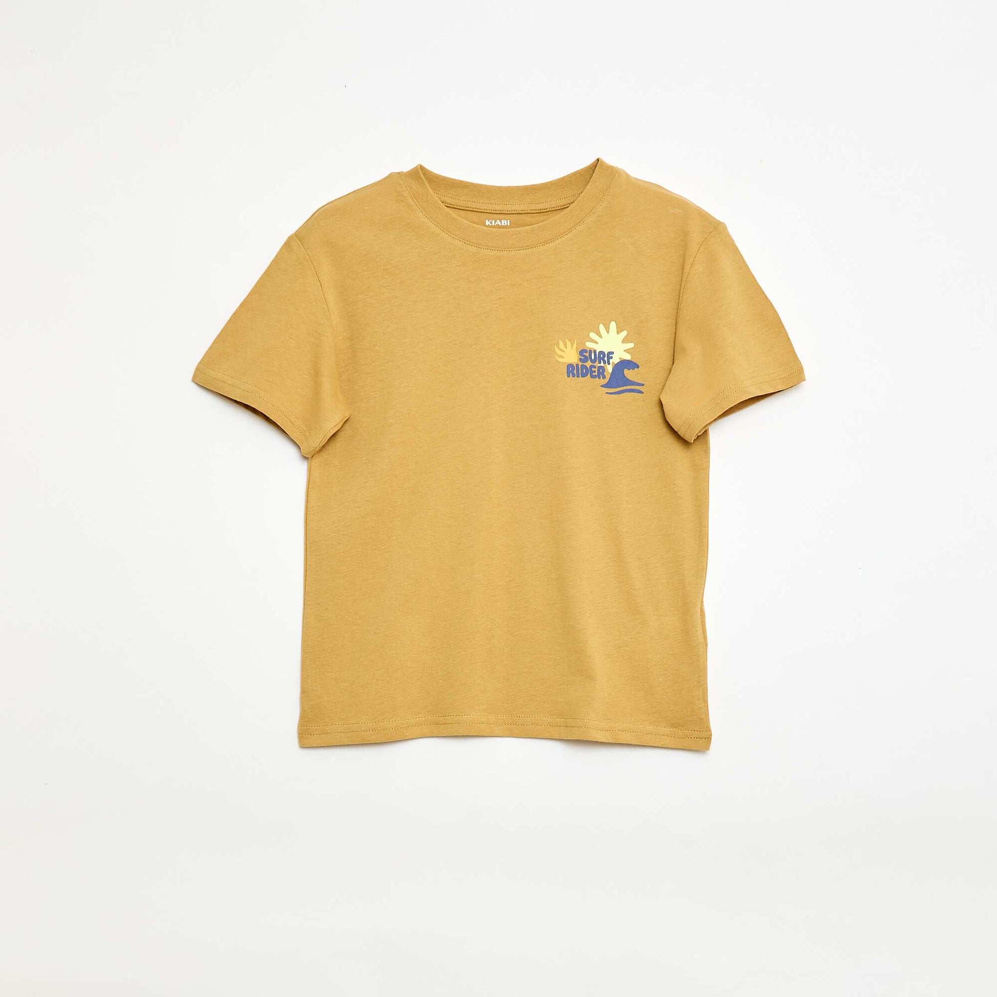 Lot de 3 t-shirts en coton JAUNE