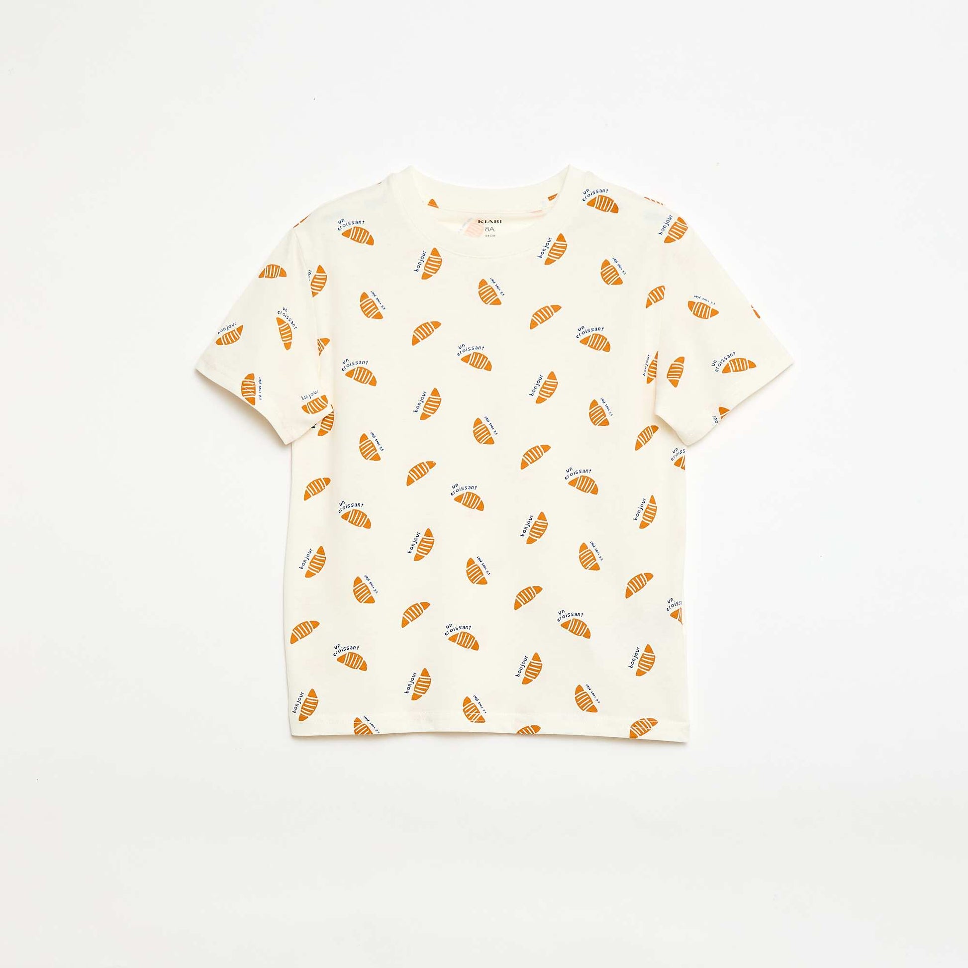 Lot de 3 t-shirts en coton BLEU