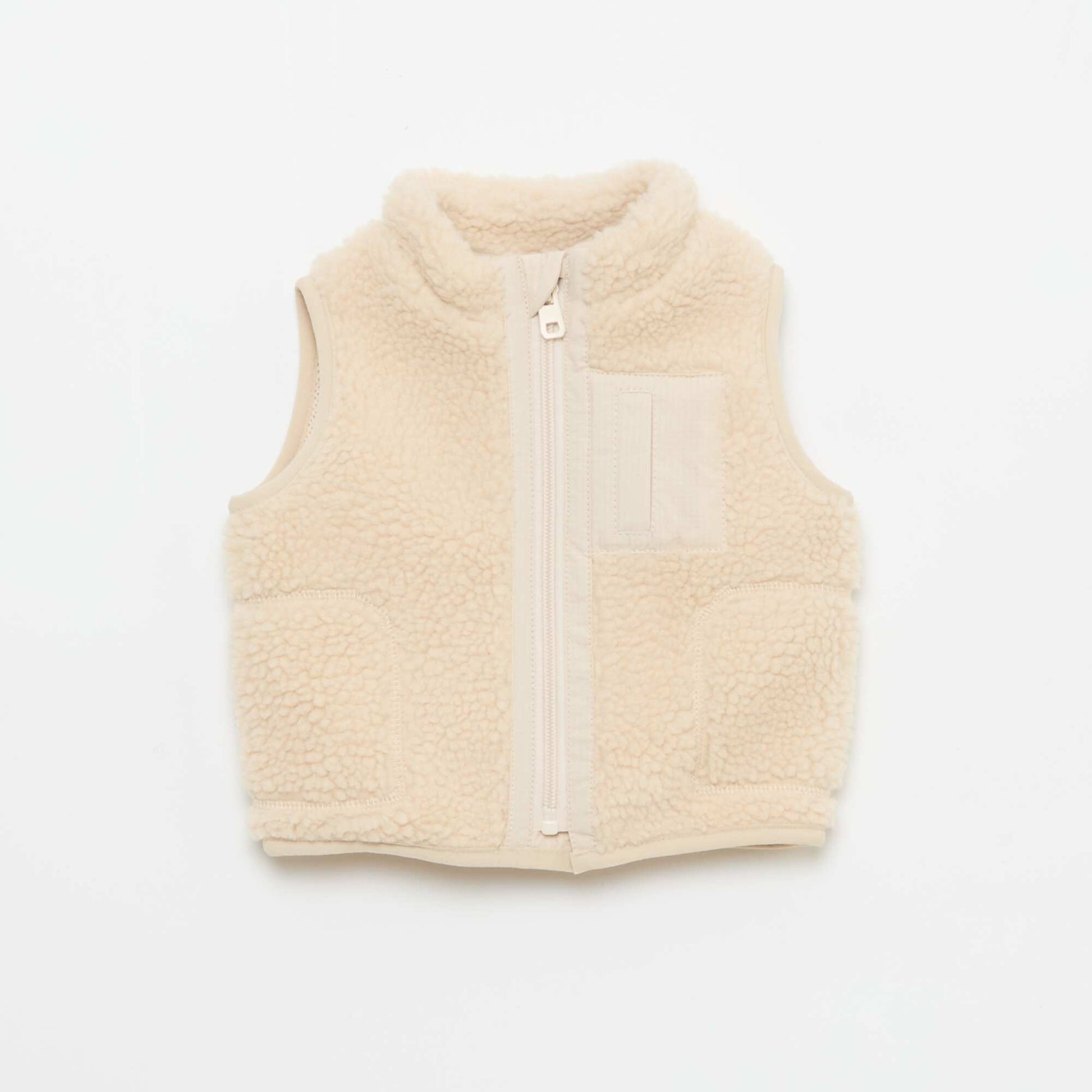 Gilet sans manches BEIGE