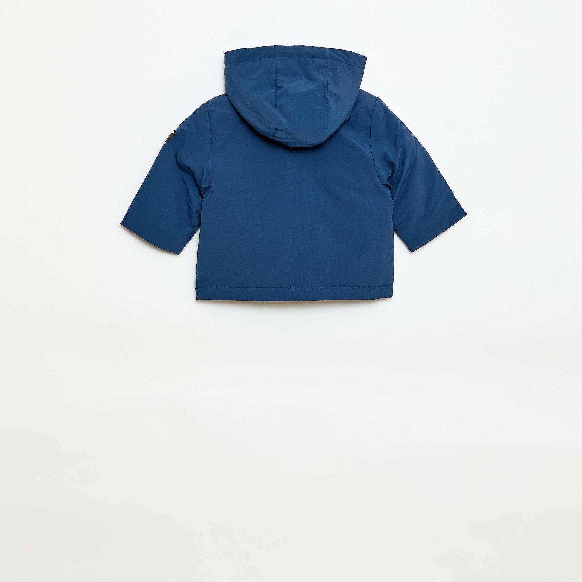 Parka légère à capuche BLEU