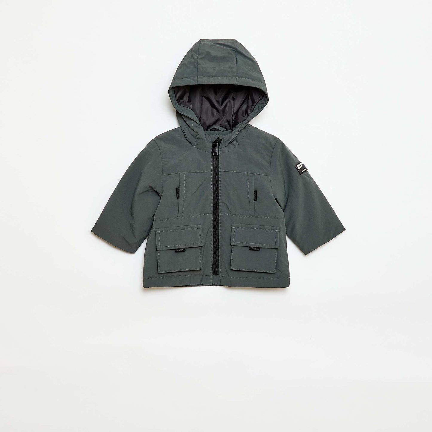 Parka légère à capuche KAKI
